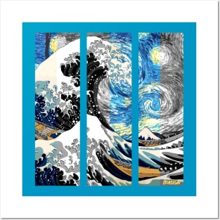 La vague japonaise N°8 Posters and Art